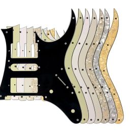 Pleroo Custom Electric Guitar Parts - voor Mij Ibanez RG 3550MZ Guitar Pickguard HSH Humbucker Pickup Scratch Plate