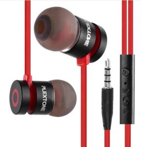 Plextone x38m Annulation de bruit 35 mm Elecphones métalliques de haute qualité pour iPhone 5s iPad Samsung LG HTC Moto Oppo Phone Earbuds3661699