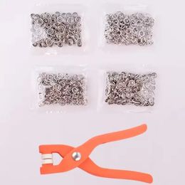 Outil de pince 50pcs bouton en métal en métal épaissis de fermeture à pression Kit de bricolage