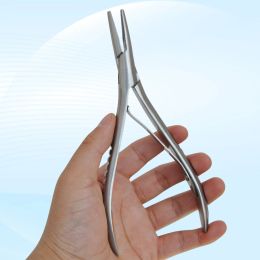 Tangen Flat Tip Hair Extension Tangen Linkies Microring Opener Tool voor het verwijderen van haarverlengingen Multifunctionele tang
