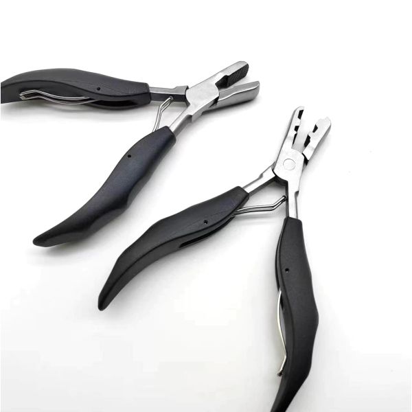 Pinces à cheveux Alicates 1 pièce | Pinces d'extension de cheveux, pinces pour Micro anneaux et outils de dissolvant de colle de Fusion Tongs for hair