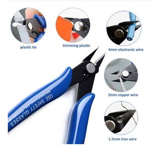 Pliers Multi Functional Tools Electrical Wire Cable Cutters Cutting Side Snips Flush Stainless Steel Nipper Hand Tools