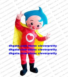 Plim Plim Kind Clown Mascot Kostuum Volwassen Stripfiguur Outfit Pak Marketplstar Marketplgenius Podiumkunsten zz8204