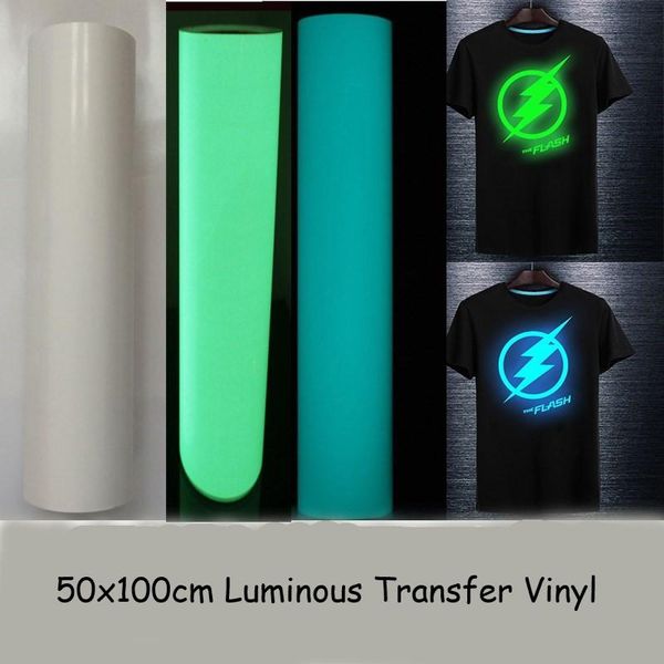 Plotter Envío gratis Alta calidad 50 CMX100CM Camiseta Luminosa PU Transferencia de calor Vinilo Corte de estampado Plotter Press Presion