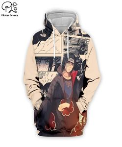 Plstar Cosmos 3D Sweat à capuche imprimé pour hommes pour femmes Hip Hop Apparel Boy for Girl Hoodies Uchiha Sasuke Jacket Plus Taille XS-7XL 2010213880069