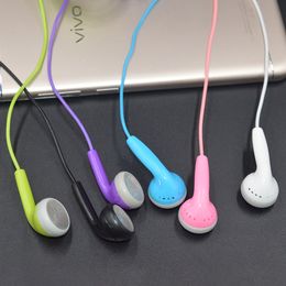 Plug and Play 3,5 mm oortelefoon oortelefoon Stereo platte kop bedrade oortelefoon Geschikt voor Android Spot Supply