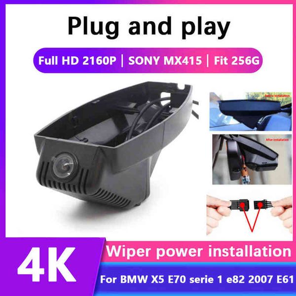 Caméra de tableau de bord enregistreur vidéo Dvr de voiture Plug And Play pour Bmw X E série E E enregistreur de conduite de haute qualité Hd P J220601