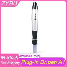 Plug in Dr pen Ultima A1C Microneedling Met 2 stks Naalden Gezichtsverzorging Draad Derma Pen Beuty Machine Huid Meso Therapie Auto Micro Naald Systeem