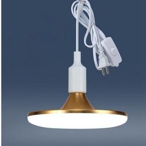 Plug in LED Bulb pendant lamp Energy Saving Night Lighting 30W 40W 50W 60W Flat Light Bulb E27 UFO LED Lamp for Home Lighting