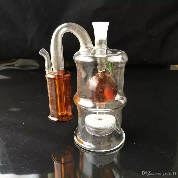 Branchez le pot silencieux en verre à noyau de sable Accessoires de bongs en verre en gros, Pipe à eau en verre pour fumer, Livraison gratuite