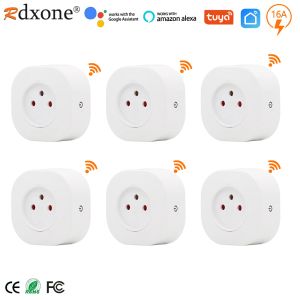 Plugs Israel WiFi plug 16a Smart Socket WiFi Wireless Switch 220V Power Outlet App Controte COMPATIBLE ALEXA Google Assistant