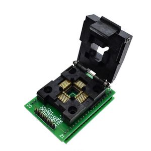 Plugs Adaptateur TQFP44 Original Dip40 QFP44 ATMEGA16 Clip de test de socket Smart Chip