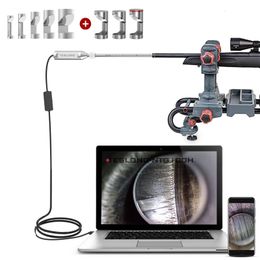 Schietlood Fittingen Teslong NTG100H Rigid Rifle Borescope w/26-Inch-Long Rod-Past .20 Kaliber Groter Jacht Schieten Vuurwapens8 Spiegels Inbegrepen 230728