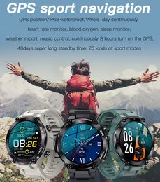 Plumzong Nuevo reloj inteligente Men Heart Blood Oxygen Monitor IP68 Implaz de agua 480mAh Smartwatch Smart Dials Sport Pulsera Sport