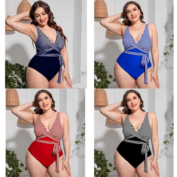 Plus Size 2023 Femmes Maillots De Bain De Mode Bikini Designer Maillots De Bain Sports Combinaisons Une Pièce Sexy D'été Dames Baignade Plage Vêtements Femmes Maillot De Bain 3xl 4 Xl