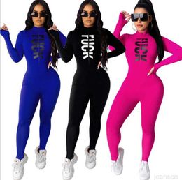 Plus size 2X herfst winter Vrouwen jumpsuits met lange mouwen mode Rompertjes sexy skinny bodysuits Casual effen kleur overalls nachtclubs dragen