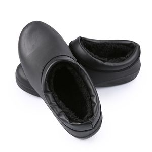 Grande taille 35-47 doublure amovible chaussures de Chef antidérapant imperméable à l'huile résistant à l'huile chaussures de travail de cuisine sans lacet garder au chaud chaussures médicales