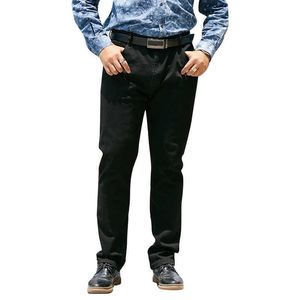 Plus la taille 42 44 46 Jeans noirs pour hommes Style classique Mode d'affaires Advanced Stretch Regular Fit Denim Pantalon Homme Marque Pantalon X0621