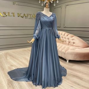 Plus Size Arabisch Aso Ebi Marineblauw Luxe Prom Jurken Kralen Zeemeermin Kant Avond Formele Partij Tweede Receptie Jurken Jurk 01