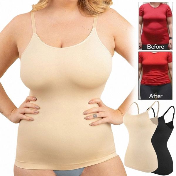 Body de grande taille Camisole pour femme dodue Ventre Ctrol Shapewear Corps surdimensionnés Fat Ladies Combinaison serrée 42Wt #