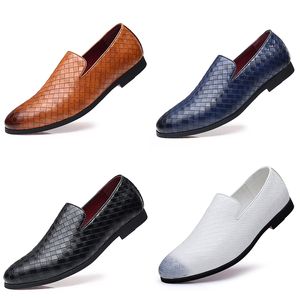 Zapatos de negocios de talla grande para hombre, mujer, negro, marrón, gris claro, azul, zapatos de vestir para hombre, zapatillas deportivas