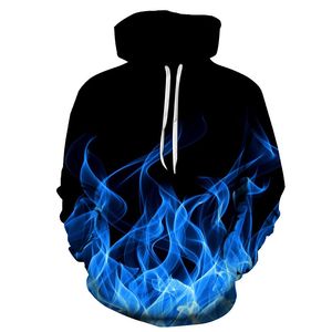 Sudaderas con capucha de talla grande para hombre Sudaderas Sudadera 3D colorida Hombres Mujeres Abrigo con capucha de otoño e invierno Ropa para hombre Chaqueta divertida Moda