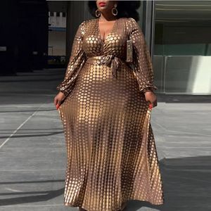 Plus size Dresses 3XL 5XL grande taille robes africaines pour femmes afrique vêtements Dashiki Grand Bubu Robe Africaine Femme Bazin fête Afrique Maxi Robe 230927