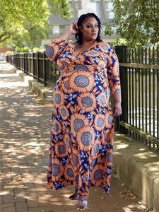 Plus size jurken avondjurk grote ronde vrouw lange mouw elegant feest maxi winter groothandel bulk druppel