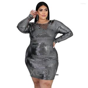 Robes de grande taille pour femmes fête élégante moulante dos nu Mini robe boîte de nuit tenue d'anniversaire en gros 3xl 4xl 5xl 6xl