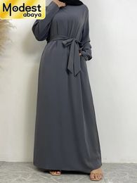 Plus Size Jurken Bescheiden Abaya Ramadan Turkije Kaftan Islamitische Kleding Moslim Voor Vrouwen Hijab Jurk Robe Femme Musulmane Caftan Marocain vestidos 231208