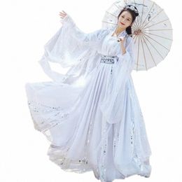 Plus Size Han Dr Dance Stage Volwassen Tang Suits Hanfu Vrouwen Ming-dynastie Festival Outfit Party Fairy Oude Hanfu kostuum L99C #