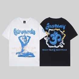 Plus la taille Hellstar chemise hommes designer t-shirt d'été à manches courtes chemises de créateurs Hip hop yoga imprime t-shirt