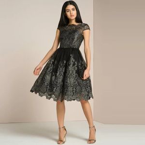 Grande taille dentelle courte pas cher retour robe de remise des diplômes Tulle broderie queue fête douce 15 robes 328 328