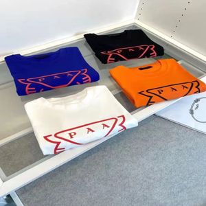 Chemise de créateur pour hommes de grande taille T-shirt pour hommes Vêtements pour femmes Taille S-4XL 100% coton à manches courtes Triangle imprimé T-shirt Mode surdimensionné