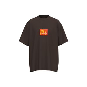 Plus size heren t-shirts mannen vintage mc donald united travis oversized t-shirt streetwear tee dames korte mouwen