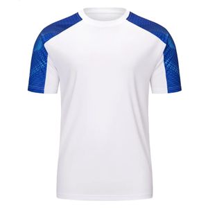 Plus Size Heren Voetbalshirt Jersey Kleur Patchwork O-hals Korte Mouw Vrijetijdsbesteding Sportkleding Sneldrogend Mannelijke Voetbal Uniform Tops 240305