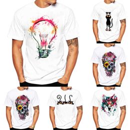 Plus Size S-4xl Designer Hommes Et Femmes T-shirt 2023 T-shirts D'été Pour Hommes 3D Imprimé Col Rond À Manches Courtes T-shirts Graphiques