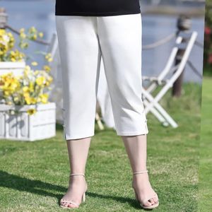 Plus la taille s pour les femmes noir blanc leggings décontracté été taille haute boho pantalon vêtements d'entraînement taille élastique pantalon de yoga 240130