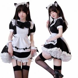 plus la taille sexy femme de ménage cosplay fille douce lolita principe Dr disfraz japonais anime café servir vêtements arc disfraz servante H2px #