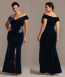 Grande taille robes d'occasion spéciale robes de soirée robe de soirée de bal personnalisé nouveau lacets fermeture éclair col en V sirène trompette perlée cristal