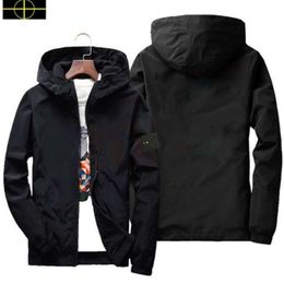 chaqueta de piedra de talla grande island cp coat Chaquetas Gabardina con capucha para hombre de moda Ropa informal estilo hip hop al aire libre Primavera Otoño Sudadera con capucha deportiva Ropa de abrigo informal es chaquetas terrestres