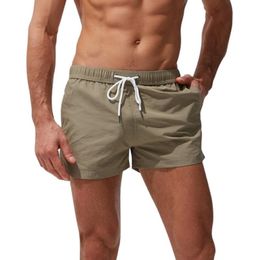 Tamaño de talla de talla grande Men Swimsuit Sexy Swimming Trunks Sunga para hombre Bequeos cortos de playa Mayo Mayo Sungas de Praia Homens303h