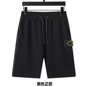 grande taille Top matériel plage pierre shorts hommes rétro île sport pantalon pur coton bleu court logo cravate femmes broderie été rue chaude cinq points