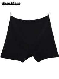 Taille plus taille Boxer Coton Boxer sous-vêtements Anti Chafing Stretch Safety Panty Underhorts For Women Girls 2xl OUC1544 240422