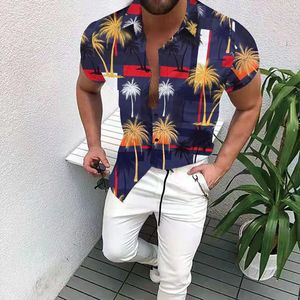 Plus Sizes XL Mode décontractée pour hommes Chemises à manches courtes Chemise hawaïenne d'été Divers motifs Homme Vêtements Cardigan Blouse Designer Shirt Chemise Homme