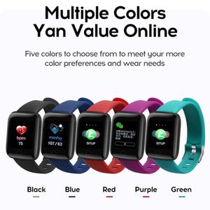 Plus Smart Horloge Bloeddruk Meting Polsbandjes Waterdichte Fitness Polsband Tracker Hartslag Monitor Stappenteller Armband Dames Mannen