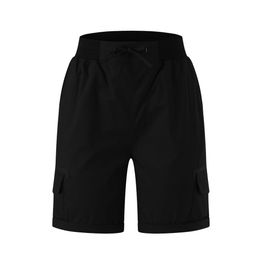 plus vêtements d'été femmes cyclisme shorts gel rembourrage femmes ensemble court femmes mode lâche taille haute plus la taille jambe large short pantalon pantalon