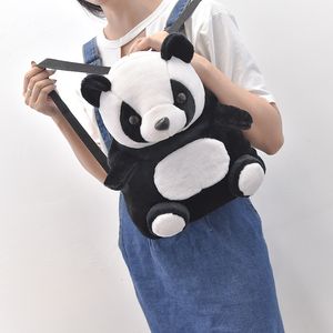 Zaini in peluche Borsa per adulti per bambini Simpatico zaino in peluche per panda adatto a bambini, ragazze e adulti 230714