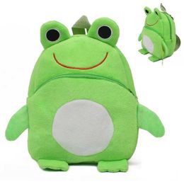 Sacle-dos en peluche grenouille mini sac à dos bébé sac à dos sac pour chaussures enfants childrens en peluche sac à dos anniversaire cadeau2405