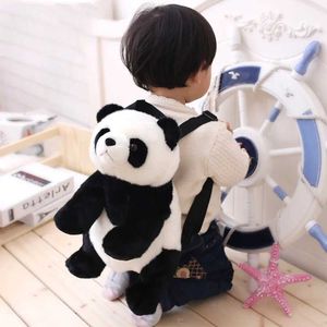 Sacs à dos en peluche Panda sacs à dos sac en peluche filles garçons en peluche réglable cartables maternelle en peluche sac à dos jouets enfants cadeaux L2403